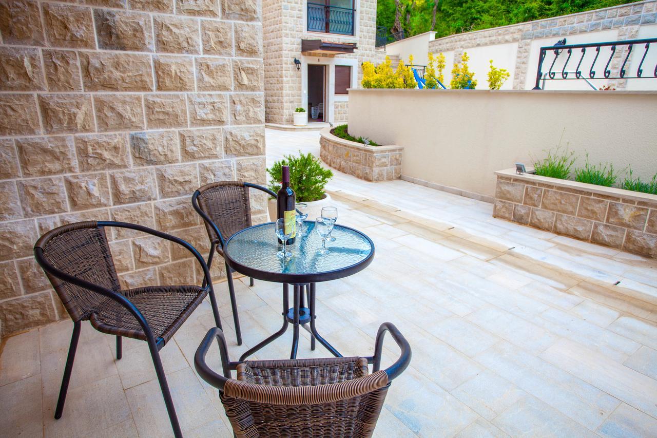 Appartamento Rosmarino Sveti Stefan Esterno foto