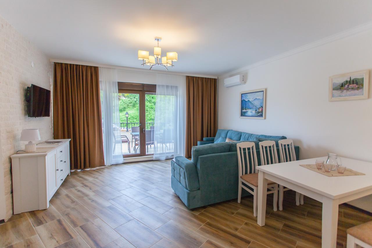 Appartamento Rosmarino Sveti Stefan Esterno foto